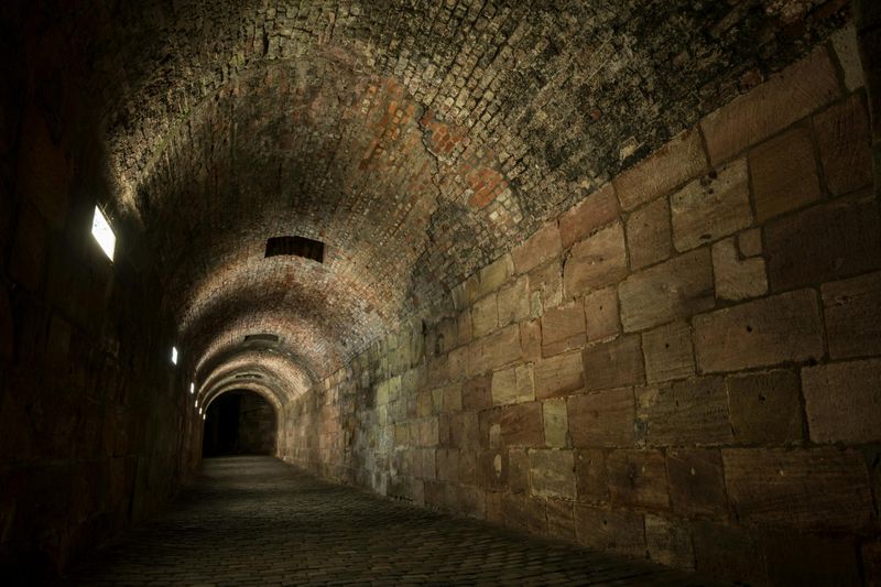Billet Passages défensifs et secrets sous le château de Nuremberg
