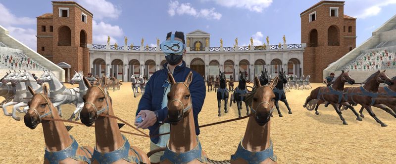 Billet Expérience VR interactive du Circus Maximus de la Rome antique