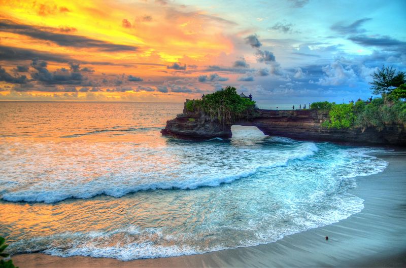 Billet Coucher de soleil au temple Tanah Lot avec option spa