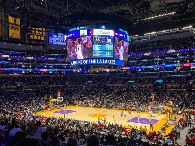 Billet Match de basket des Los Angeles Lakers à la Crypto.com Arena