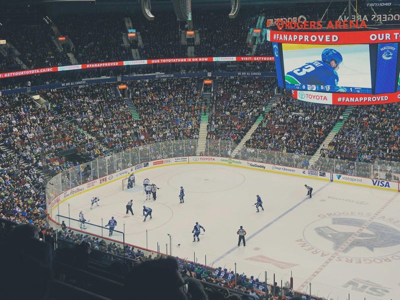 Billet Billet pour un match de hockey sur glace des Canucks de Vancouver au Rogers Arena