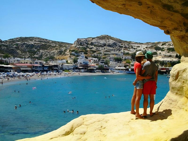 Billet 4x4 montagne et mer itinéraire côte sud en Crète