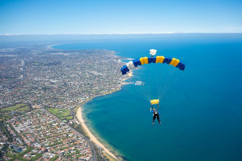 Billet Saut en parachute en semaine à Melbourne jusqu'à 15 000 pieds