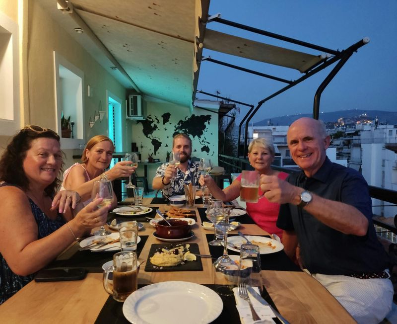 Billet 10 plats grecs célèbres et une vue sur l'Acropole