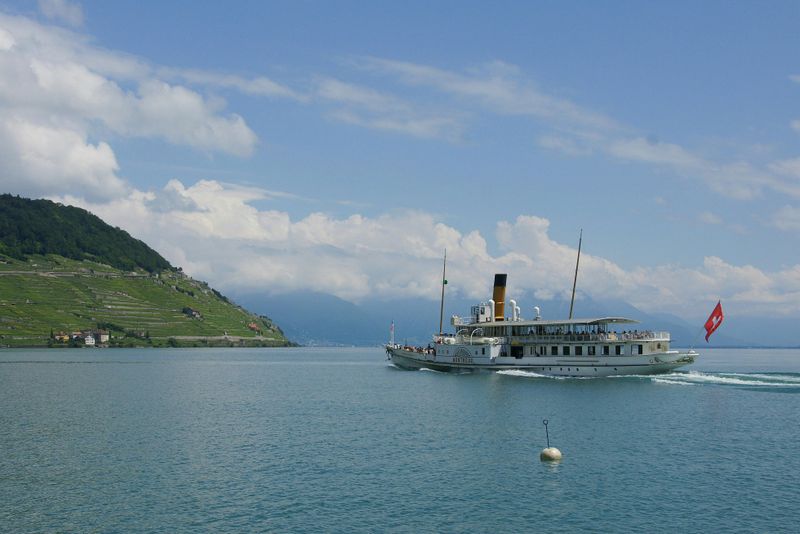 Billet Croisière à la découverte du vignoble de Lavaux et de la Région Montreux-Vevey au départ de Lausanne