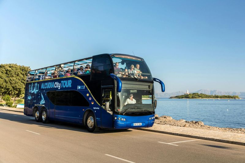 Billet Visite guidée d'Alcudia en bus à toit ouvert