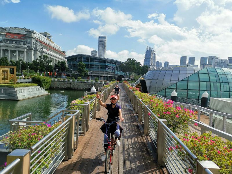 Billet Visite à vélo de la Cité du Lion à Singapour
