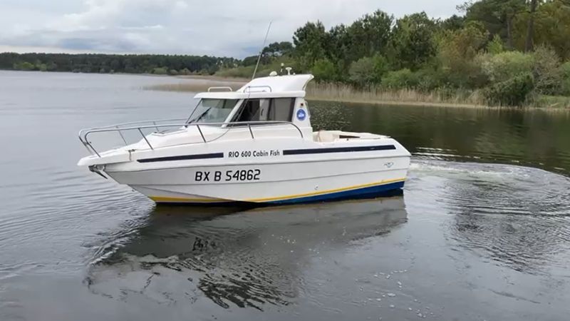 Billet Location de bateau - Rio 600 Cabin Fish (Motorboat)