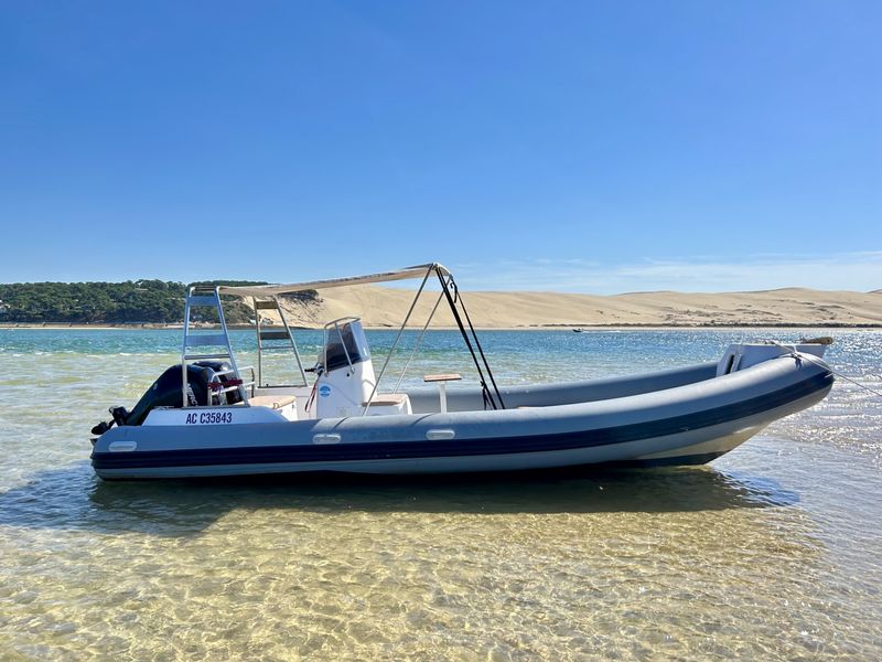Billet Location de bateau - Sacs S 750 (Semi-rigid)