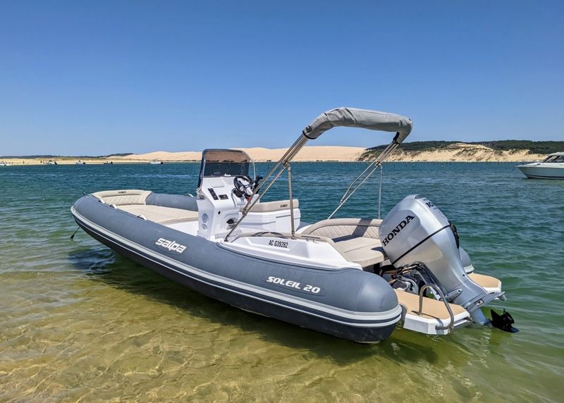 Billet Location de bateau - Salpa Soleil 20 (Semi-rigid)