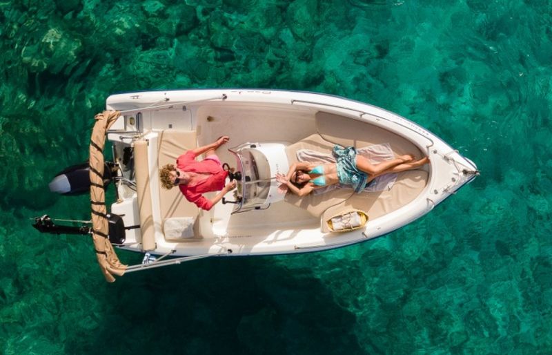 Billet Location de bateau - Poseidon 480 Bluewater (Motorboat)