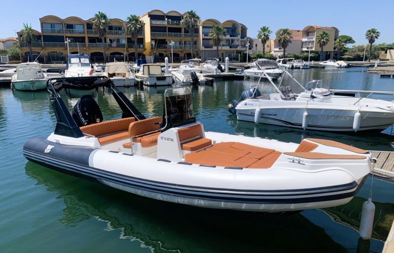 Billet Location de bateau - TIGER 650 TOP LINE (Semi-rigid)