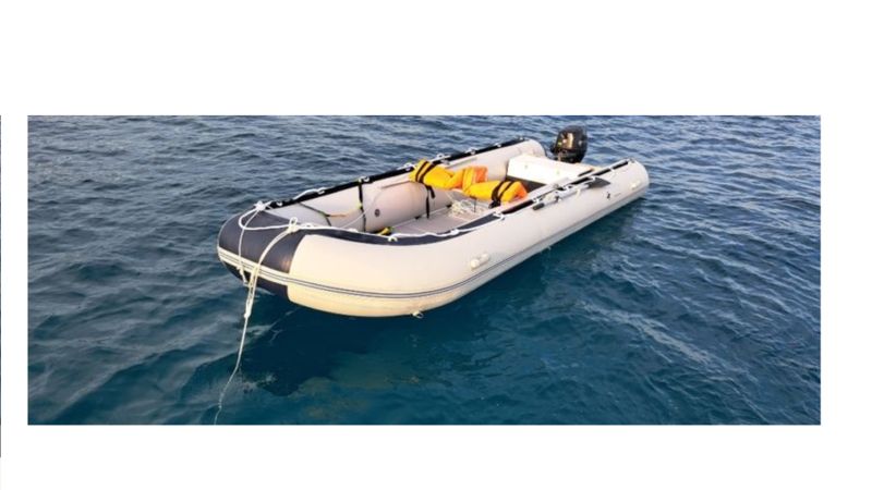 Billet Location de bateau - Aqua-Marina Deluxe 350 (Semi-rigid)