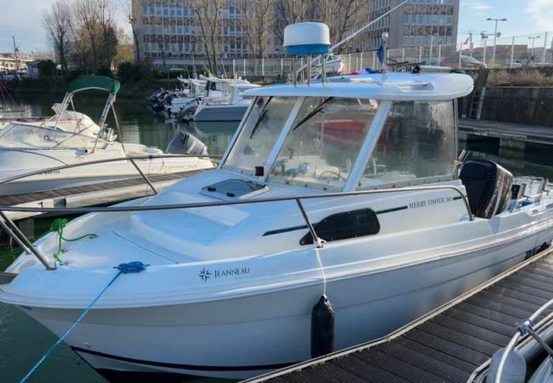 Billet Location de bateau - Jeanneau Merry Fisher 580 HB (Motorboat)