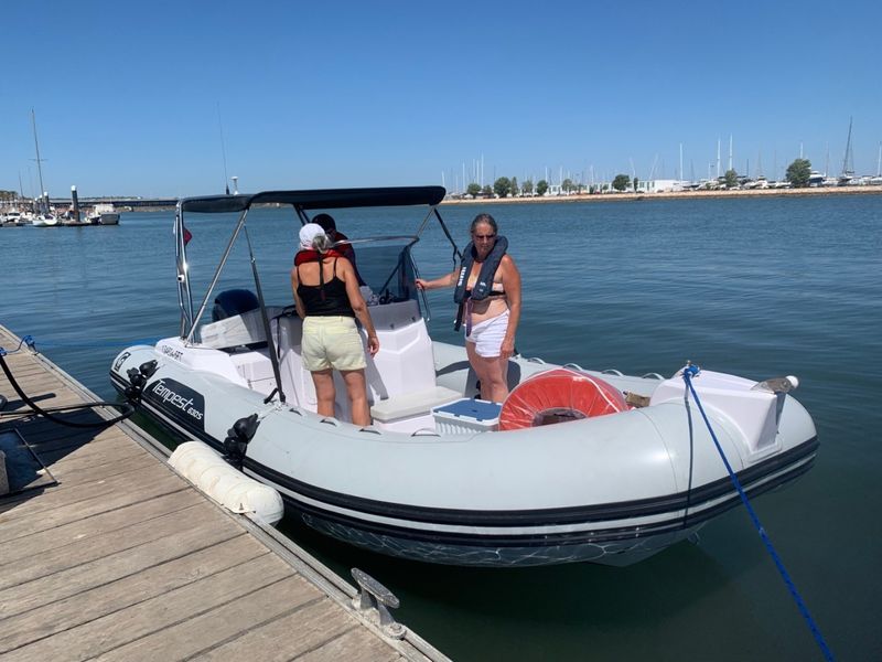 Billet Location de bateau - Capelli Tempest 630 (Semi-rigid)