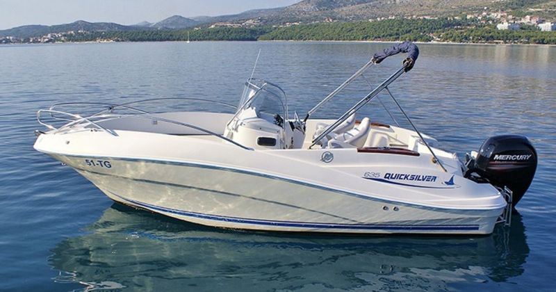 Billet Location de bateau - Quicksilver 630 Open Commander (Motorboat)