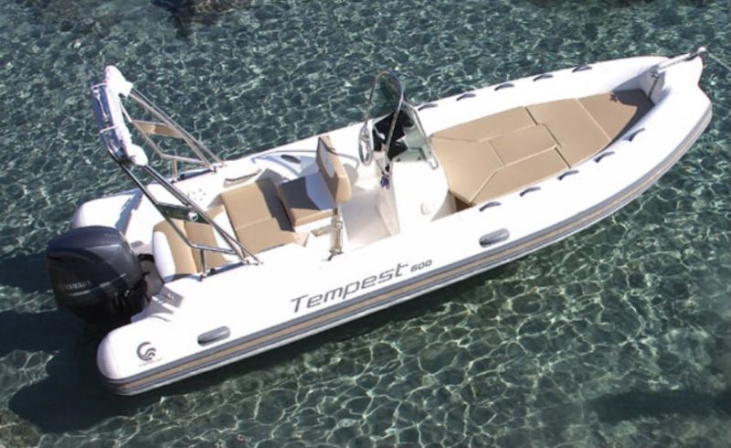 Billet Location de bateau - Capelli Tempest 600 (Semi-rigid)