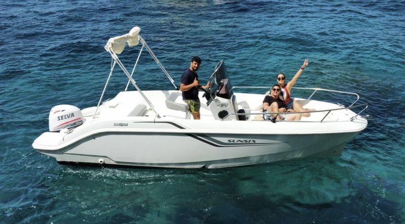 Billet Location de bateau - Salpa SUNSIX (Motorboat)