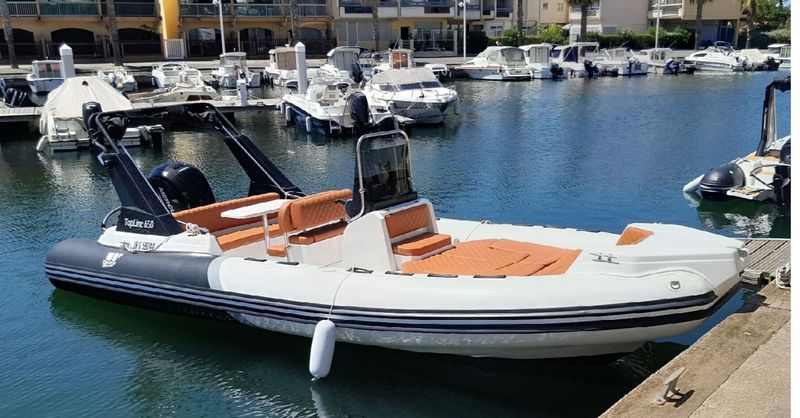Billet Location de bateau - Tiger 650 TOP LINE (Semi-rigid)