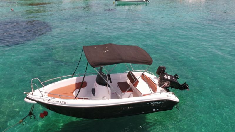 Billet Location de bateau - Poseidon marine Blue water  (Motorboat)