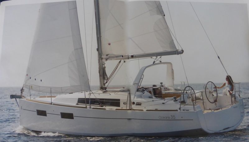 Billet Location de bateau - Bénéteau Oceanis 35 (Sailboat)