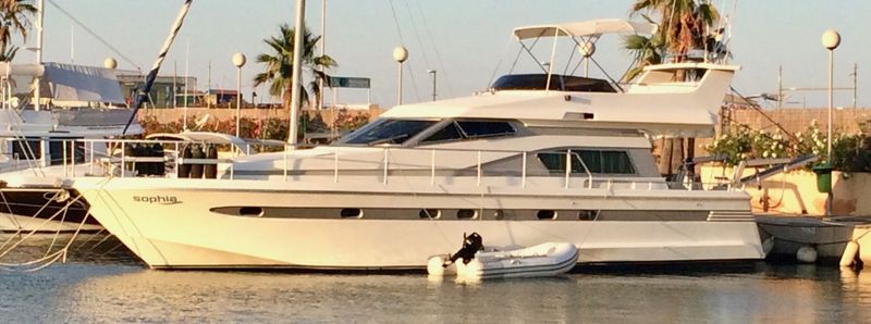 Billet Location de bateau - Astondoa 50 GLX (Motorboat)