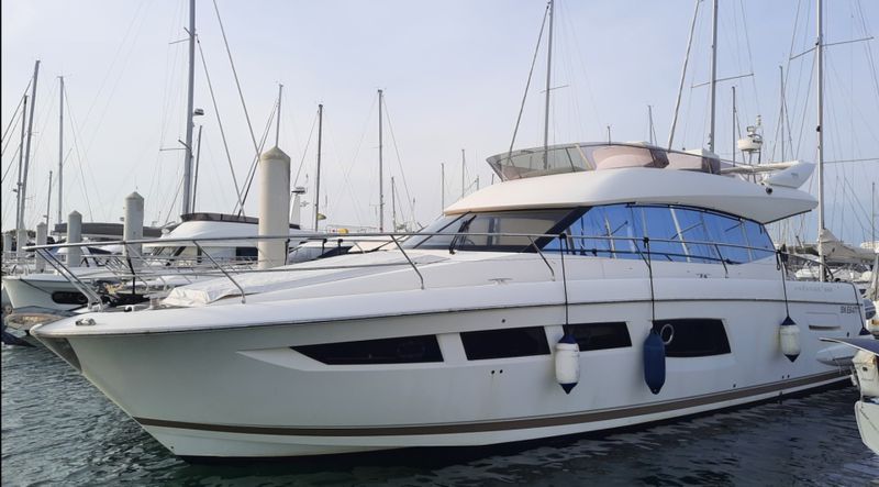 Billet Location de bateau - Jeanneau Prestige 500 Fly (Motorboat)