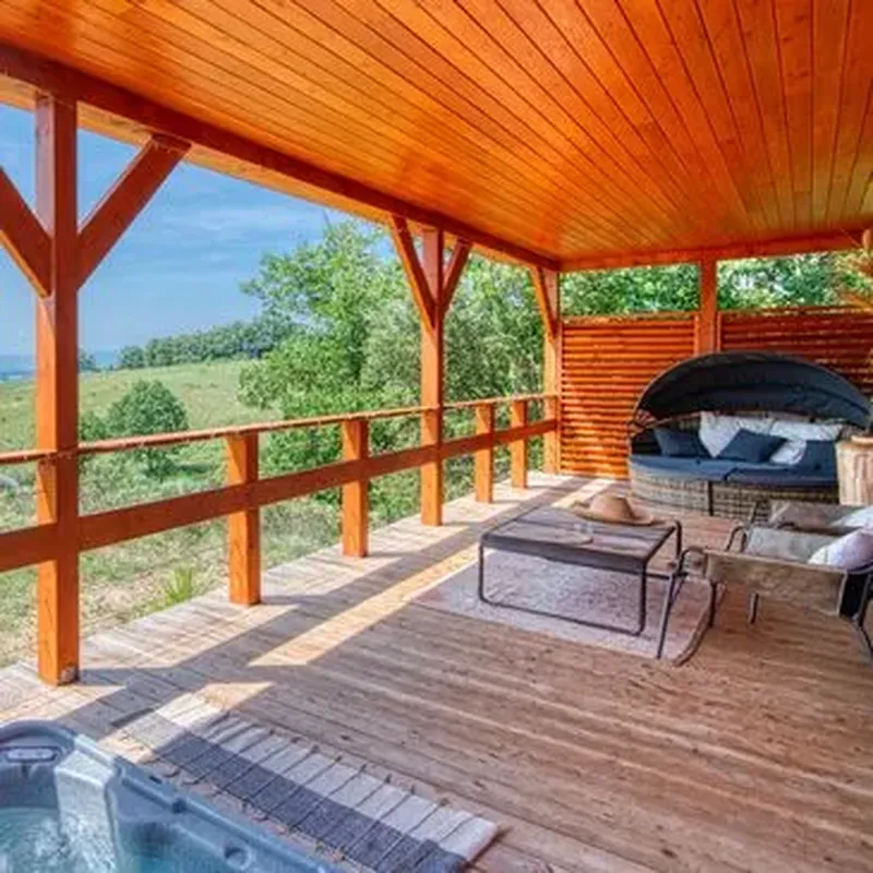 Billet Cabane de Luxe avec Spa Privatif près de Carcassonne