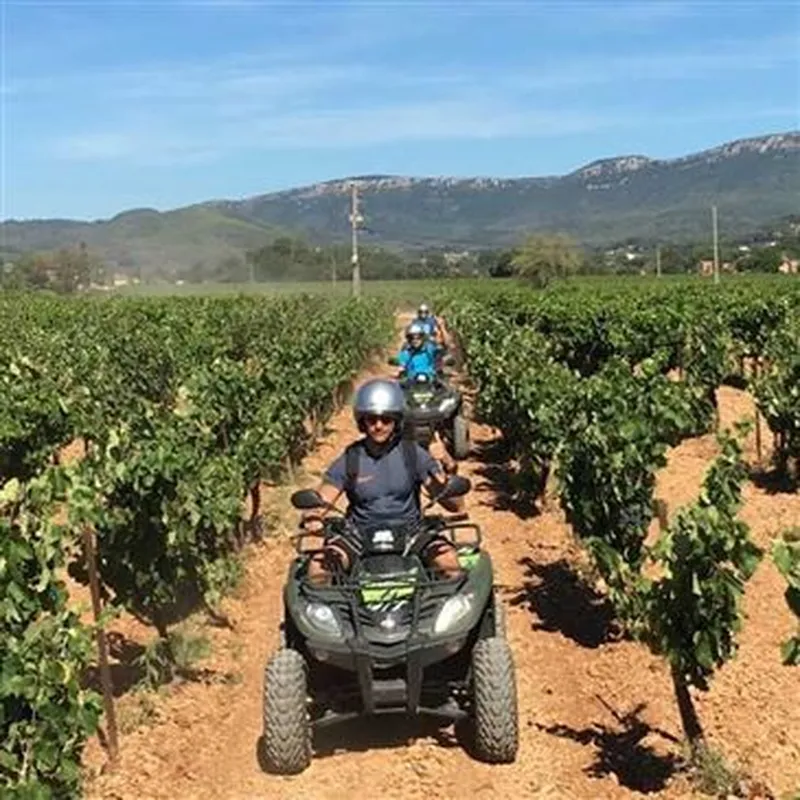 Billet Randonnée en Quad dans le Var à Cuers
