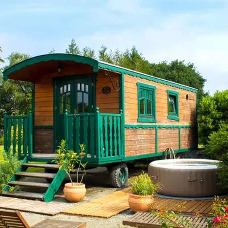 Billet Nuit en Roulotte avec Spa près de Dinan