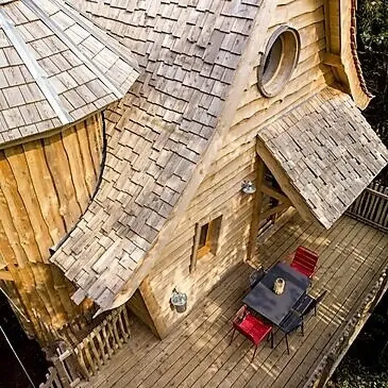 Billet Cabane dans les arbres avec Spa près de Dijon