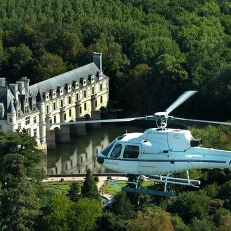 Billet Week-end Vol en Hélicoptère - Châteaux de la Loire