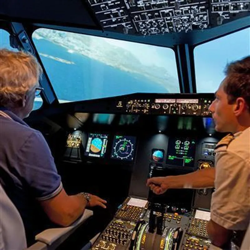 Billet Simulateur de Vol en Avion de Ligne à Metz