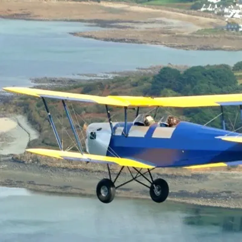 Billet Baptême de l'air en ULM Biplan à Morlaix