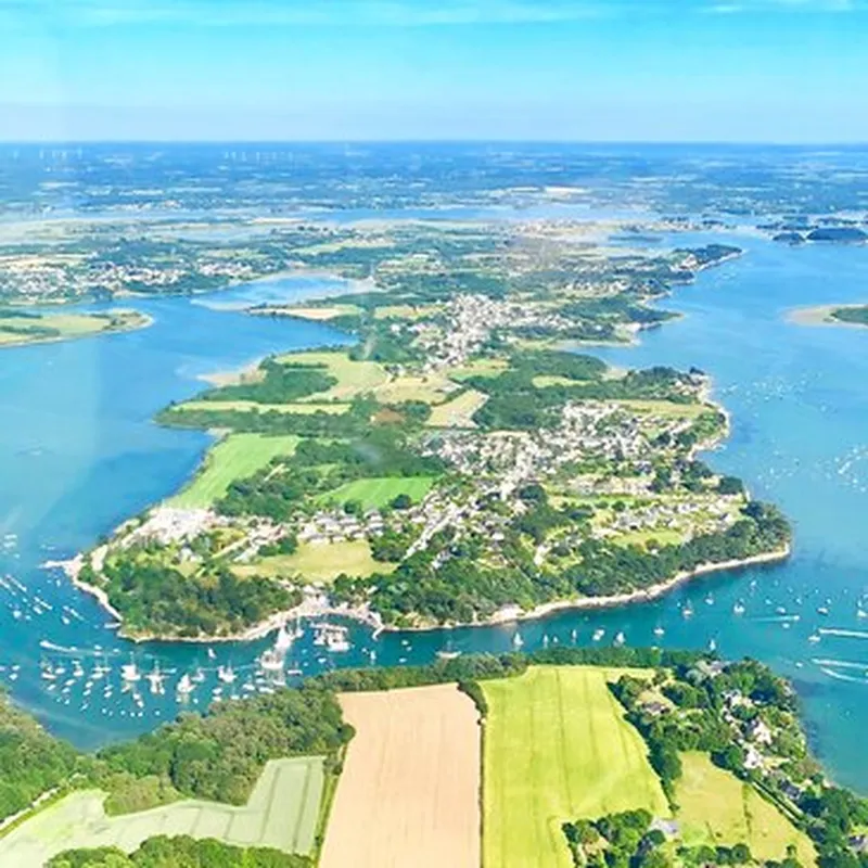 Billet Baptême en Hélicoptère Golfe du Morbihan