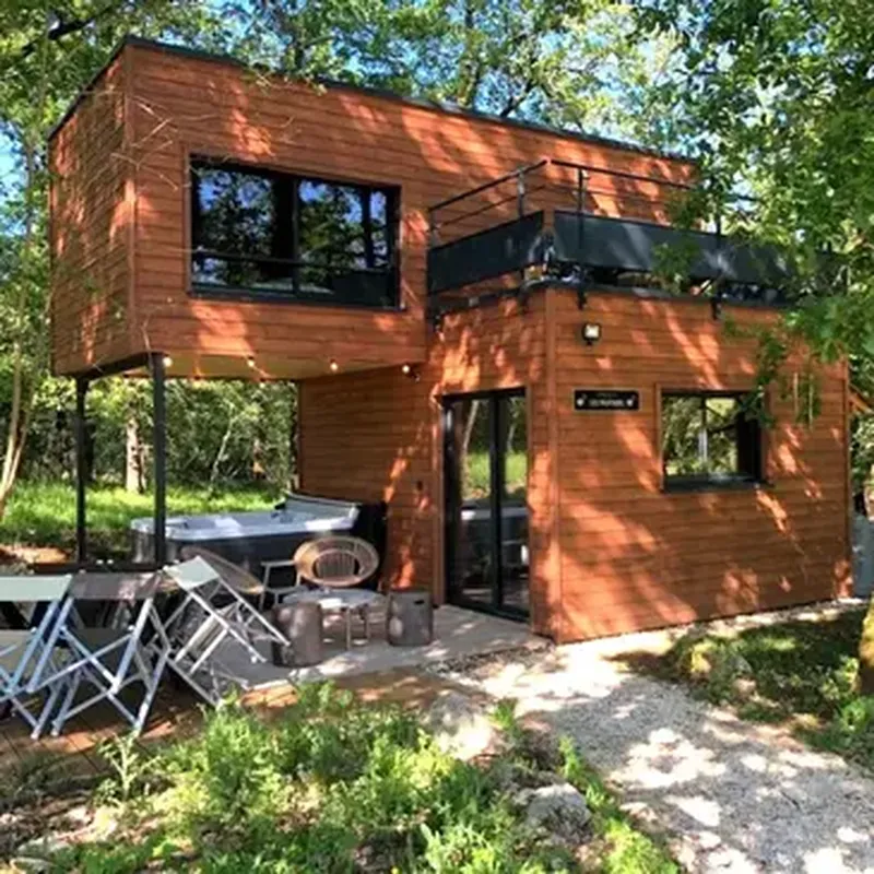 Billet Cabane Familiale avec Spa à Jayac au Coeur du Périgord Noir