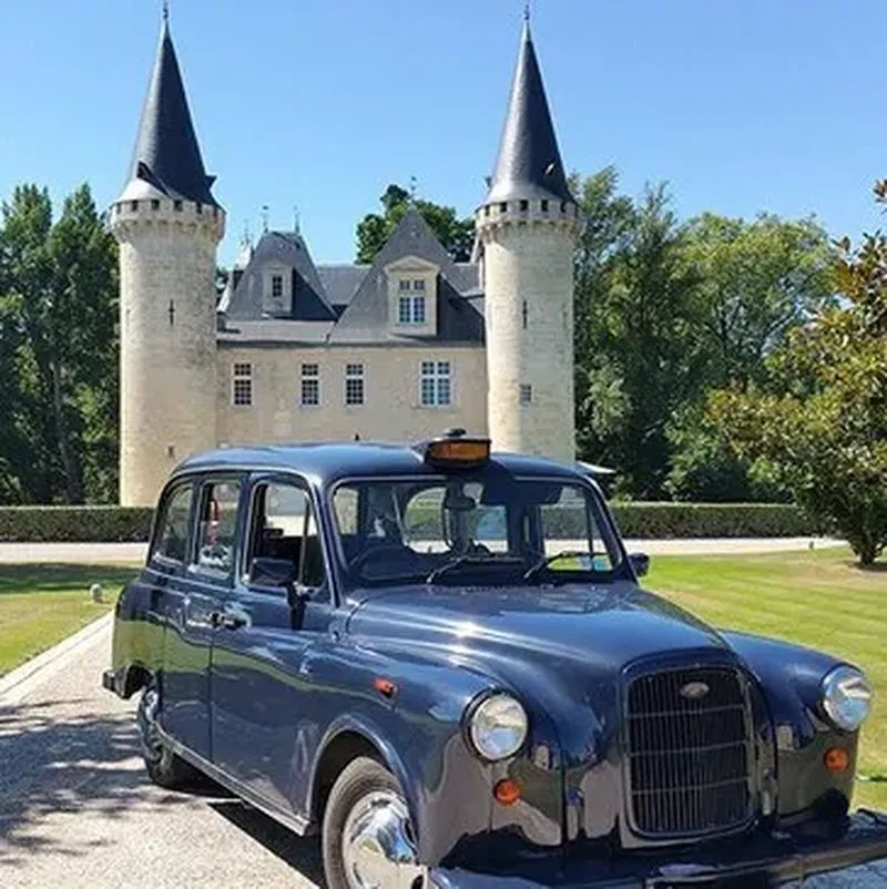 Billet Circuit Œnologique en Taxi Anglais à Bordeaux
