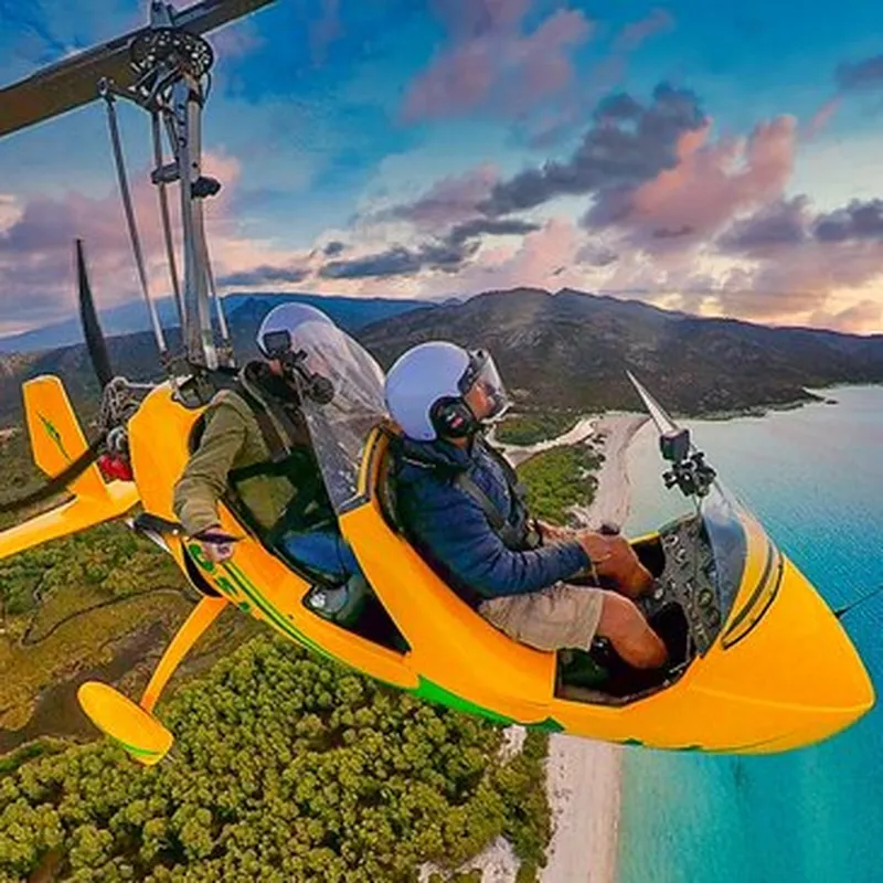 Billet Baptême en ULM Autogire à Corte