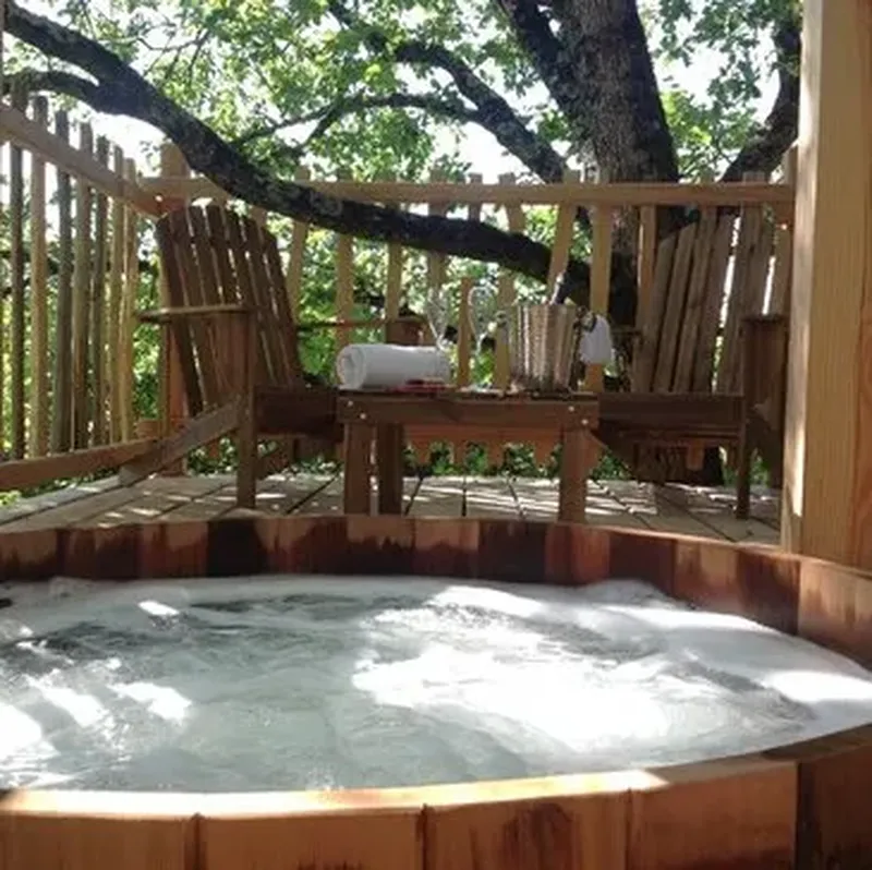 Billet Nuit en Cabane dans les Arbres avec Spa près de Bergerac