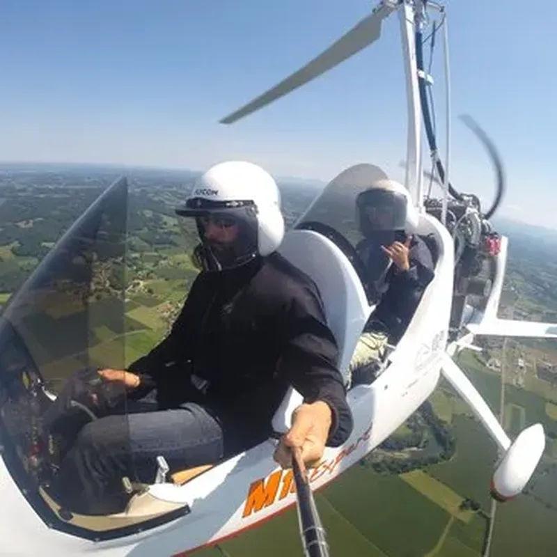 Billet Baptême en ULM Autogire près de Pau