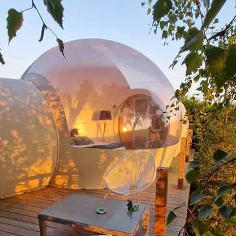 Billet Nuit en Bulle avec Spa Privatif près de Dunkerque