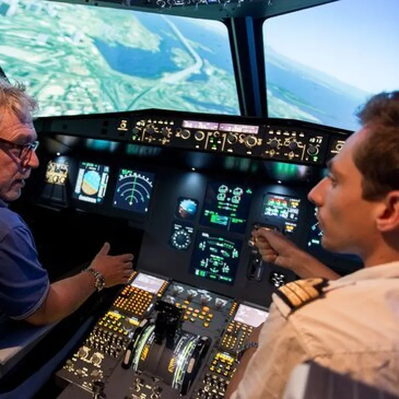 Billet Simulateur de Vol en Avion de Ligne à Lyon