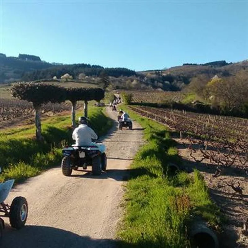 Billet Randonnée en Quad près de Brive-la-Gaillarde