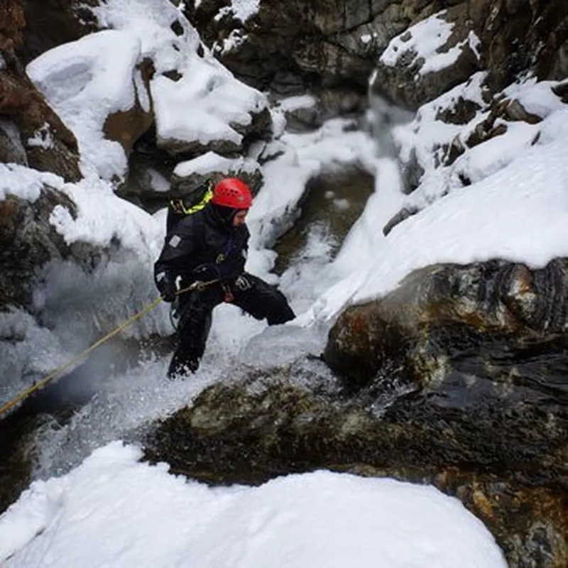 Billet Descente Sportive Hivernale du Canyon de Gourzy