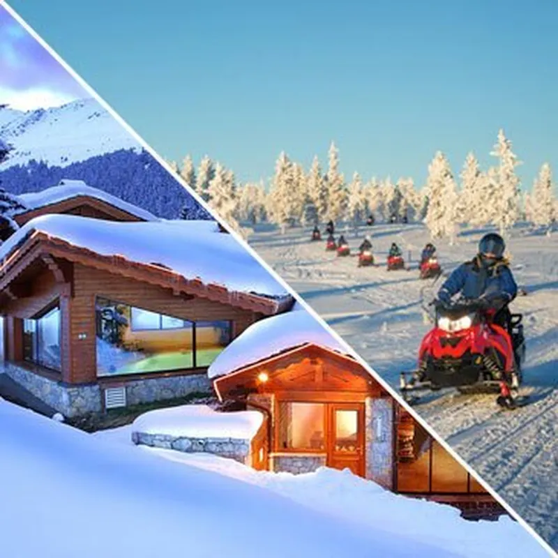 Billet Week-End Détente et Motoneige à Courchevel