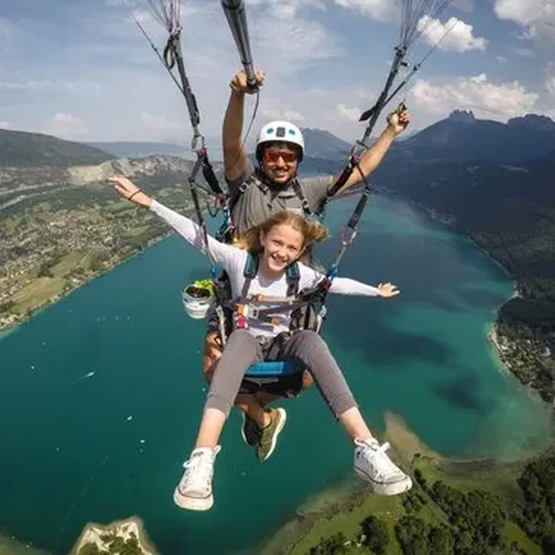 Billet Baptême en Parapente à Talloires - Survol du Lac d'Annecy