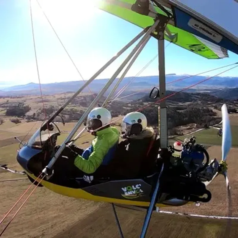 Billet Baptême en ULM Pendulaire - Survol de la Chaîne des Puys