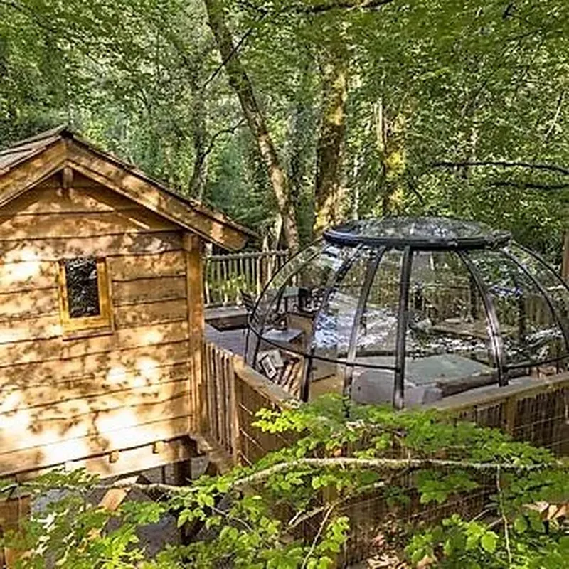 Billet Nuit en Dôme perché avec Spa privatif près de Dijon