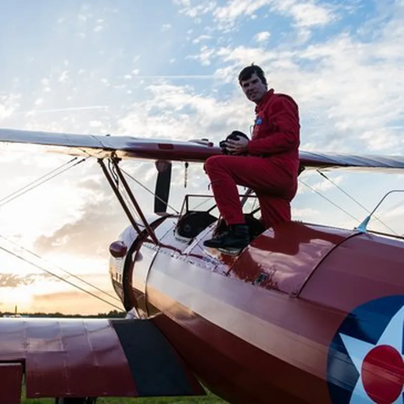 Billet Initiation au Pilotage d'Avion Biplan à Rennes