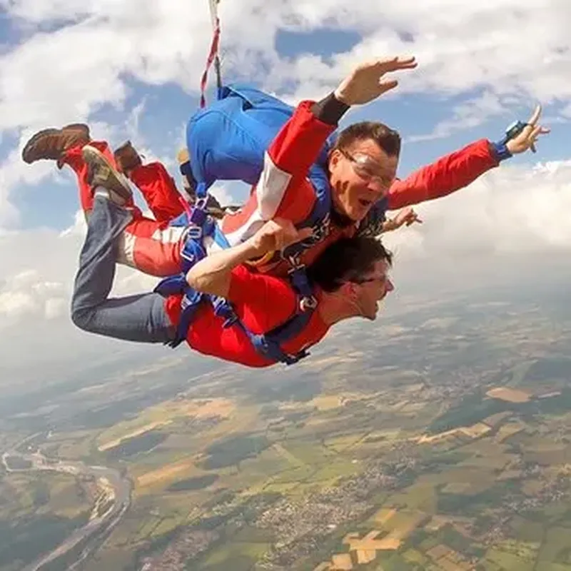 Billet Saut en Parachute Tandem à Dieppe